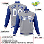 Custom Stitched Varsity Raglan Sleeves Letterman Baseball Jacket