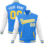 Custom Stitched Varsity Raglan Sleeves Letterman Baseball Jacket