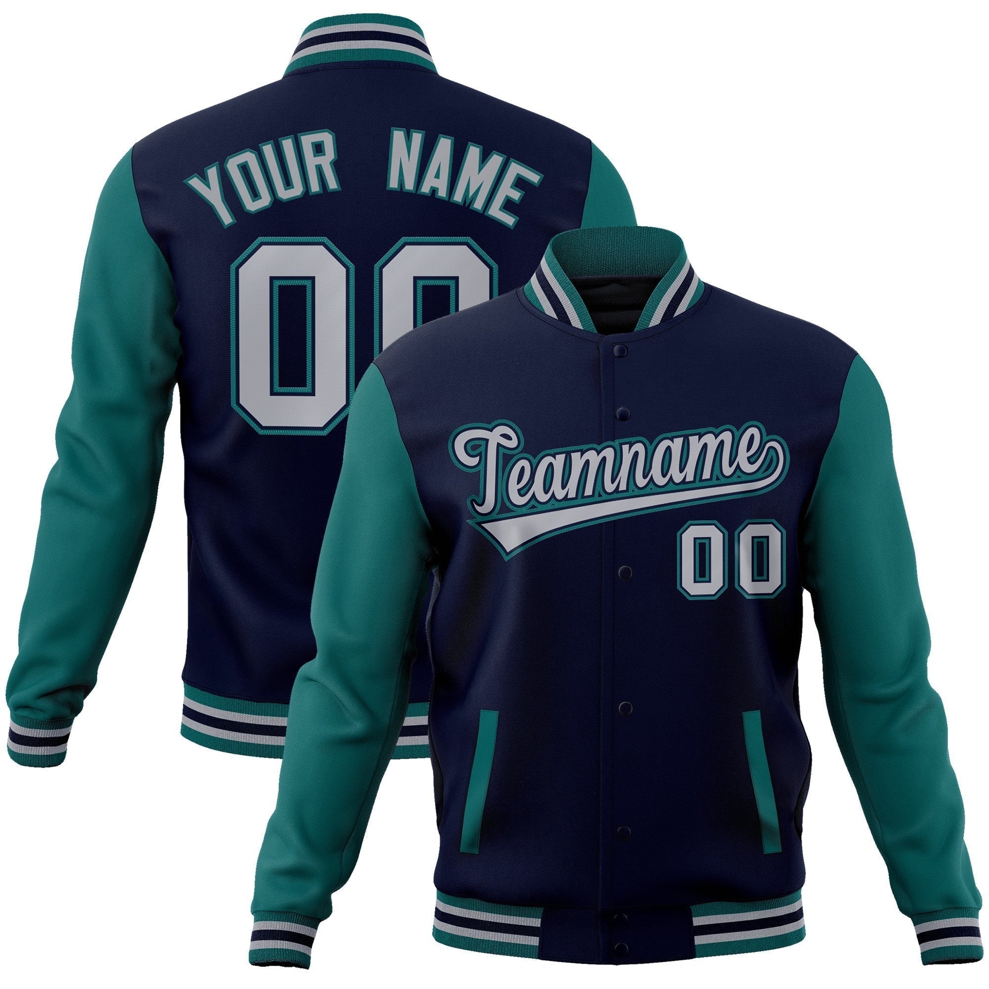 Custom Fashion Varsity Jacket for Men Women Youth Cotton Letterman Baseball Jackets