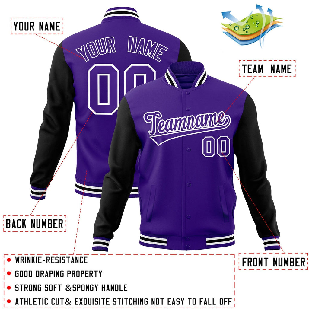 Custom Fashion Varsity Jacket for Men Women Youth Cotton Letterman Baseball Jackets
