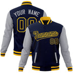 Custom Stitched Varsity Raglan Sleeves Letterman Baseball Jacket