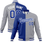 Custom Split Fashion Varsity Baseball Jacket Windbreaker Coats for Adults