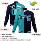 Custom Split Fashion Varsity Baseball Jacket Windbreaker Coats for Adults