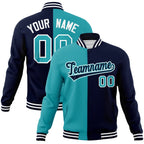 Custom Split Fashion Varsity Baseball Jacket Windbreaker Coats for Adults
