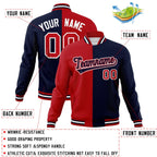 Custom Split Fashion Varsity Baseball Jacket Windbreaker Coats for Adults