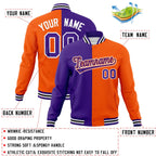 Custom Split Fashion Varsity Baseball Jacket Windbreaker Coats for Adults