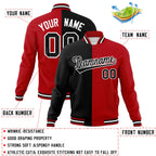 Custom Split Fashion Varsity Baseball Jacket Windbreaker Coats for Adults