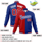 Custom Split Fashion Varsity Baseball Jacket Windbreaker Coats for Adults