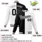 Custom Split Fashion Varsity Baseball Jacket Windbreaker Coats for Adults