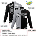 Custom Split Fashion Varsity Baseball Jacket Windbreaker Coats for Adults