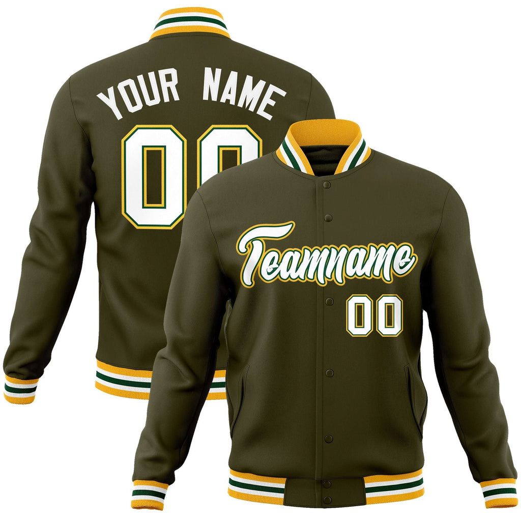 Custom Fashion Varsity Baseball Jacket for Men Women Youth Stitched Name Number