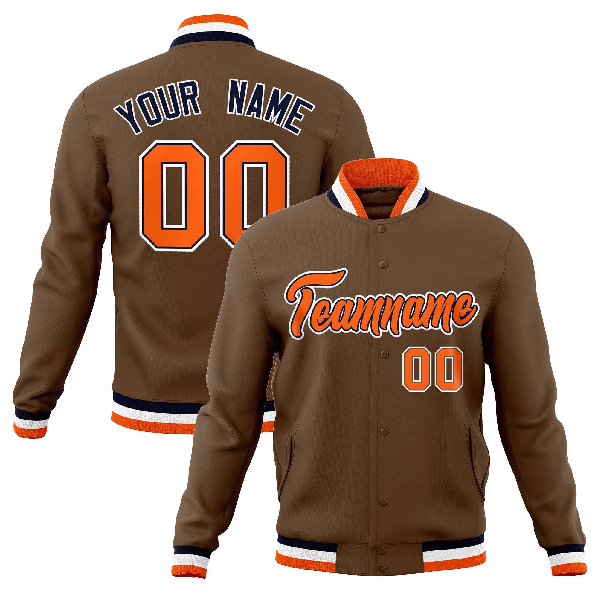 Custom Fashion Varsity Baseball Jacket for Men Women Youth Stitched Name Number