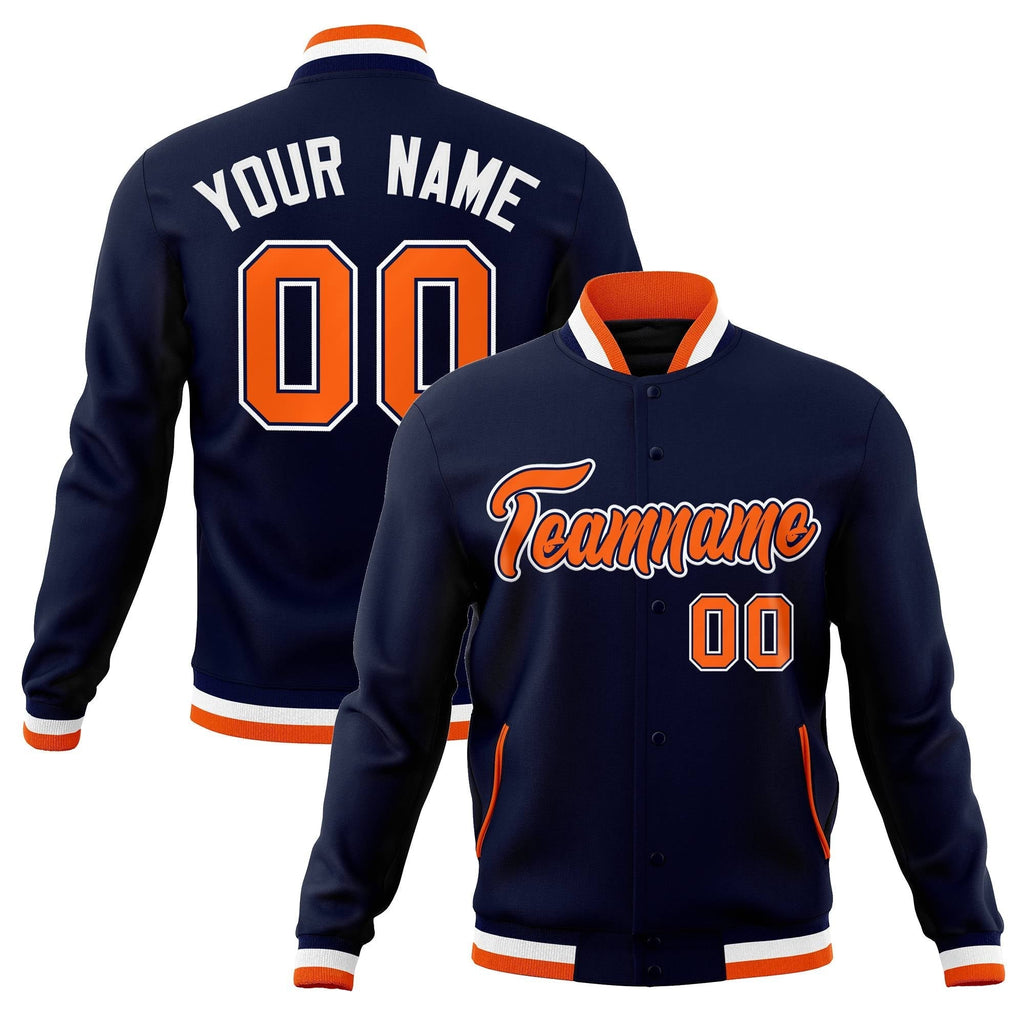 Custom Fashion Varsity Baseball Jacket for Men Women Youth Stitched Name Number