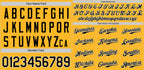 Custom Yellow Black-White Classic Style Authentic Baseball Jersey
