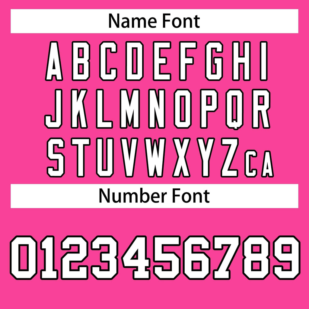 Custom Pink White-Black Classic Style Hockey Jersey