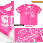 Custom Red White-Black Classic Style Authentic Baseball Jersey