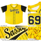 Custom Cream Black Stripe Fashion Raglan Sleeves Authentic Baseball Jersey