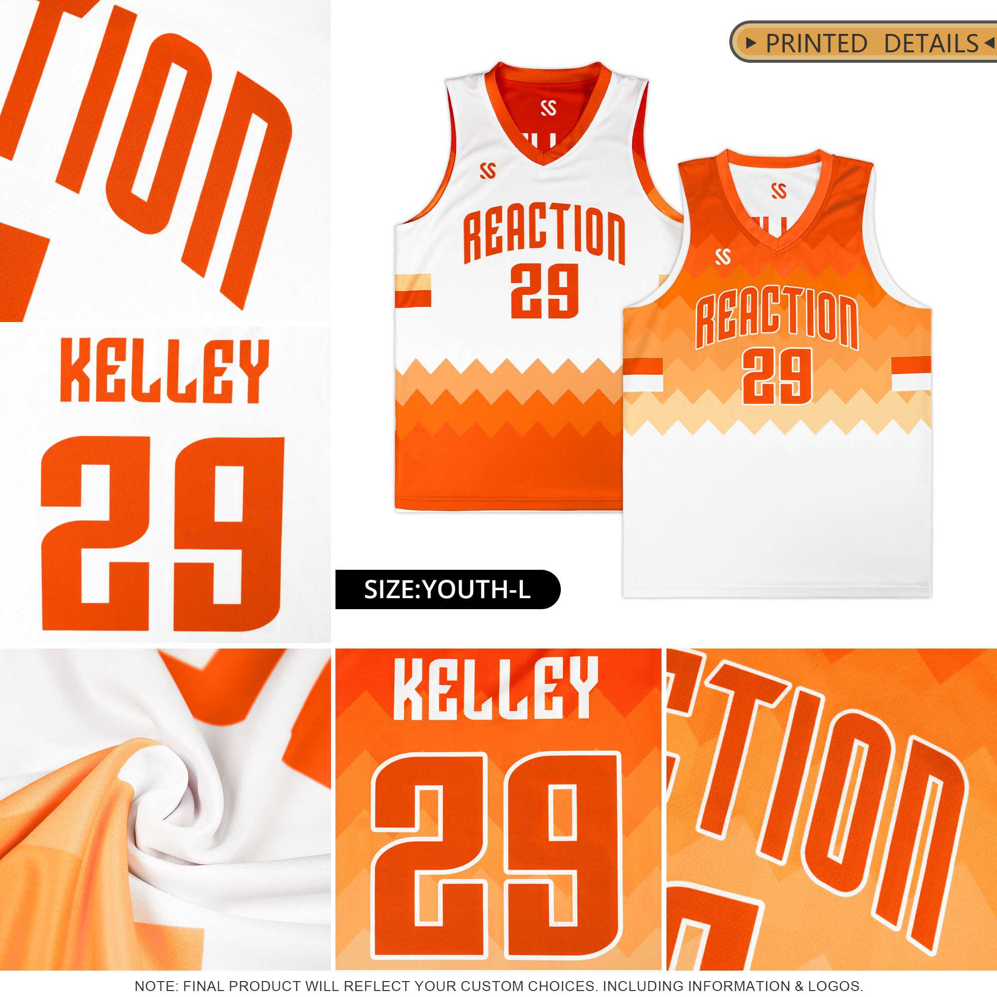 Custom Navy White-Red Double Side Sets Sportswear Basketball Jersey