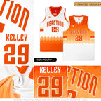 Custom Light Blue Double Side Sets Sportswear Basketball Jersey