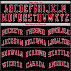 Custom Black Red-White Classic Tops Breathable Basketball Jersey