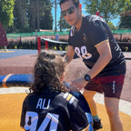 Custom Black Striped Sportswear Soccer Tops/Sets Jersey For Adults
