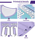 Custom Light Blue Camo sports Soccer Tops/Sets Jersey