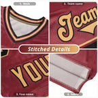 Custom Black Personalized Classic Authentic Football Jersey
