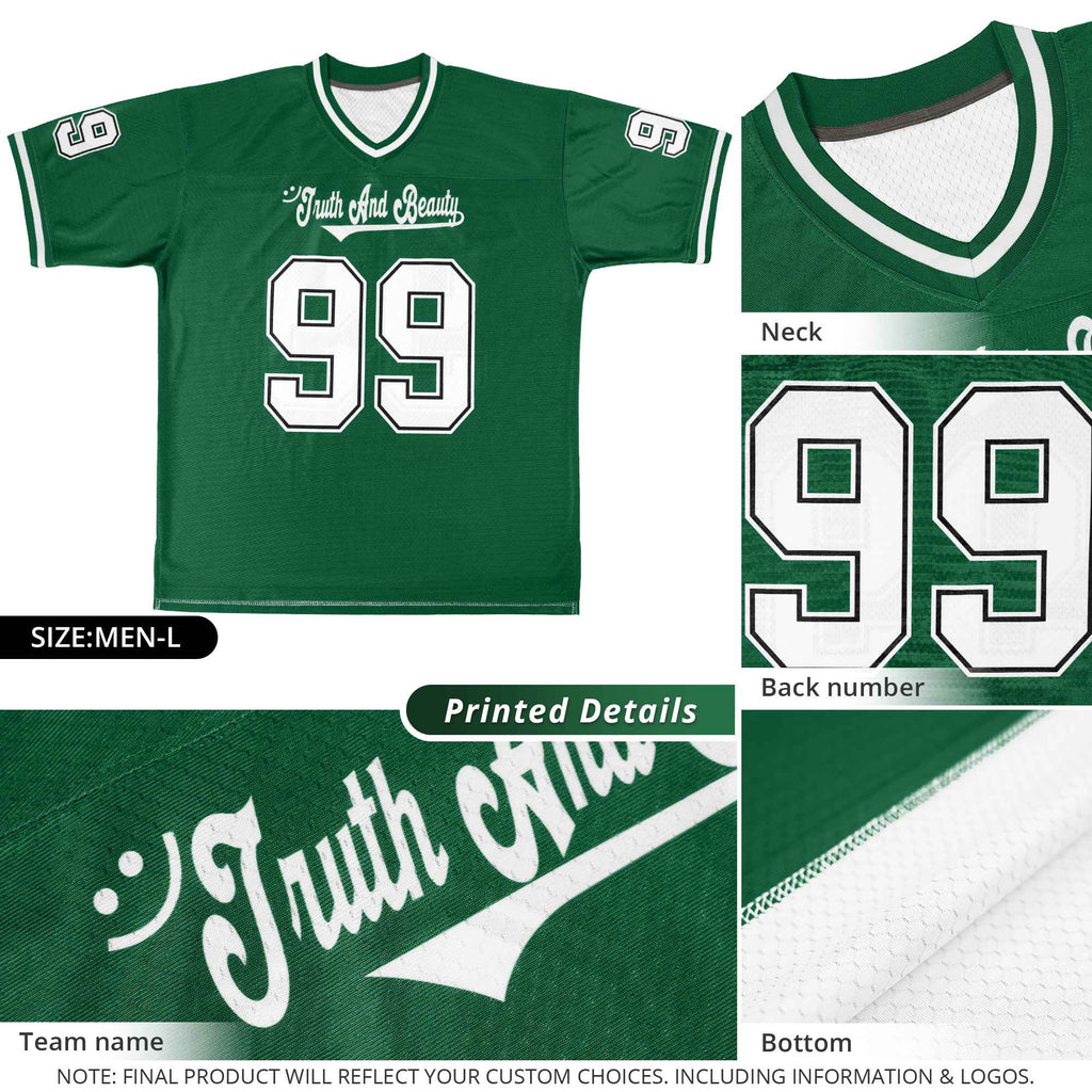 Custom Football Jersey Personalized Team Sport Practice Uniforms for Men Women Youth