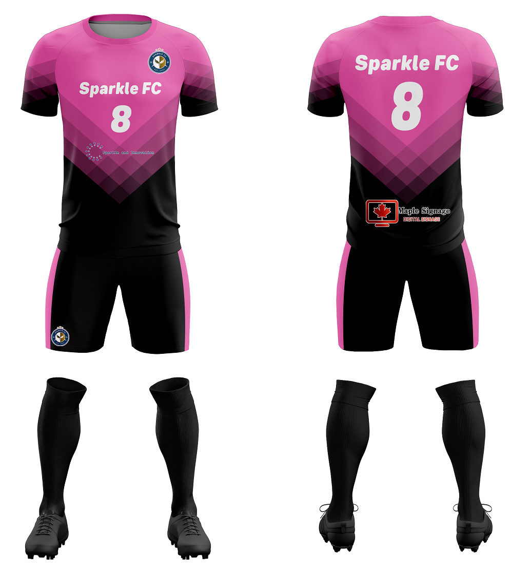 Fans-Made | Custom "Sparkle FC" Training Sport Soccer Sets Jersey Main image