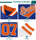 Custom Purple Purple-White Raglan Sleeves Varsity Full-Snap Letterman Jacket