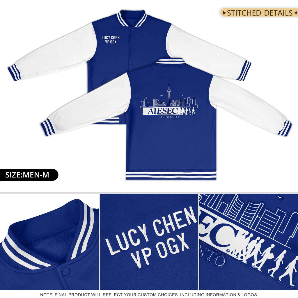 Custom Black Gold-Black Raglan Sleeves Varsity Full-Snap Letterman Jacket