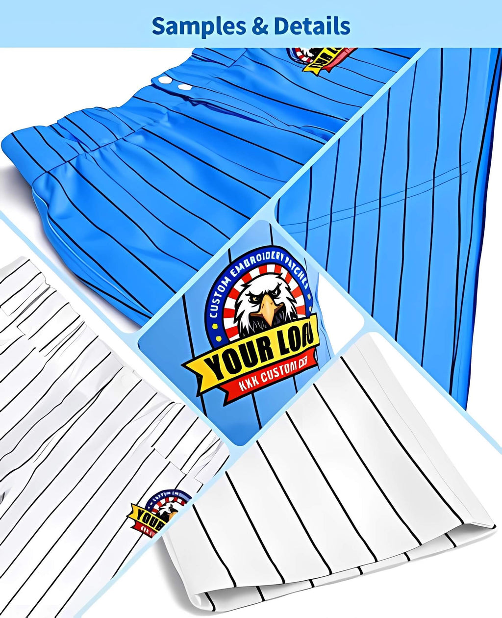 Custom Black Purple Pinstripe Fit Stretch Practice Pull Up Baseball Pants