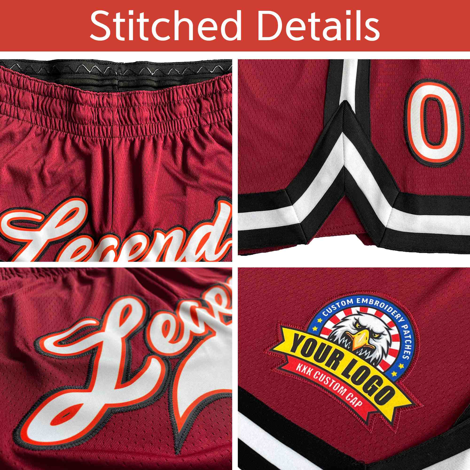 Custom Gray Royal-White Sport Basketball Shorts